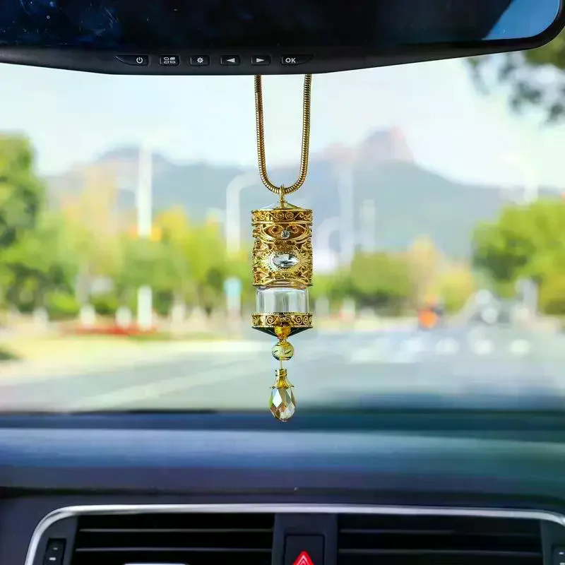 Car Air Freshener - Alloy Car Air Freshener Holder –