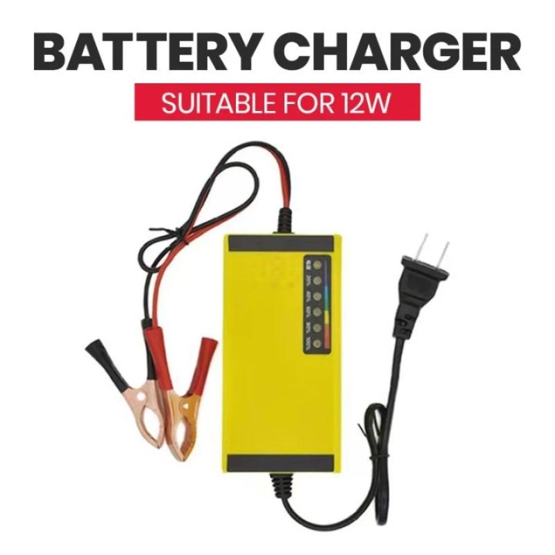 Car Charger - 12V 4AH-20AH Car Battery Charger 220V