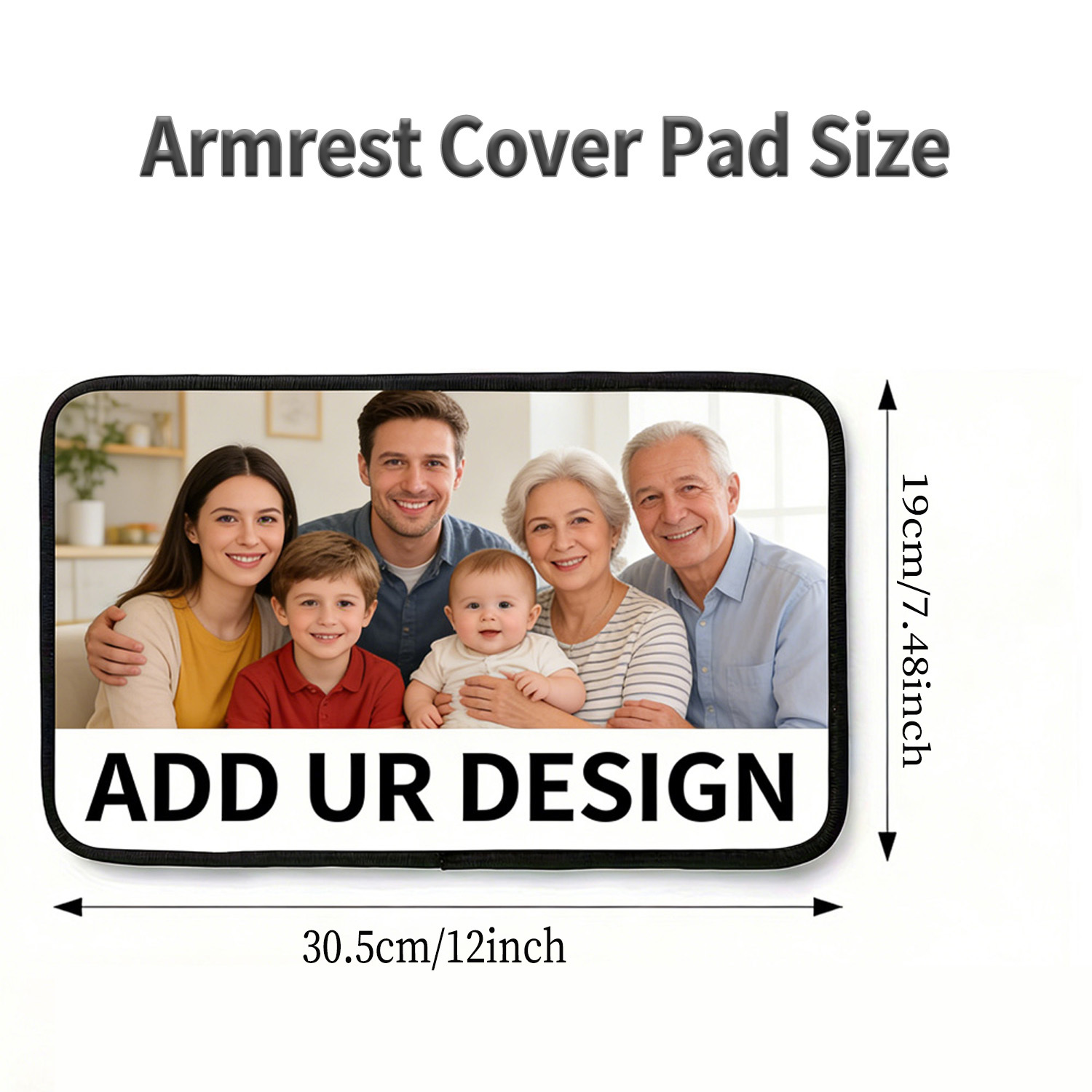 1pc Custom Print Car Armrest C - Car Seat Cover ulasan dan harga
