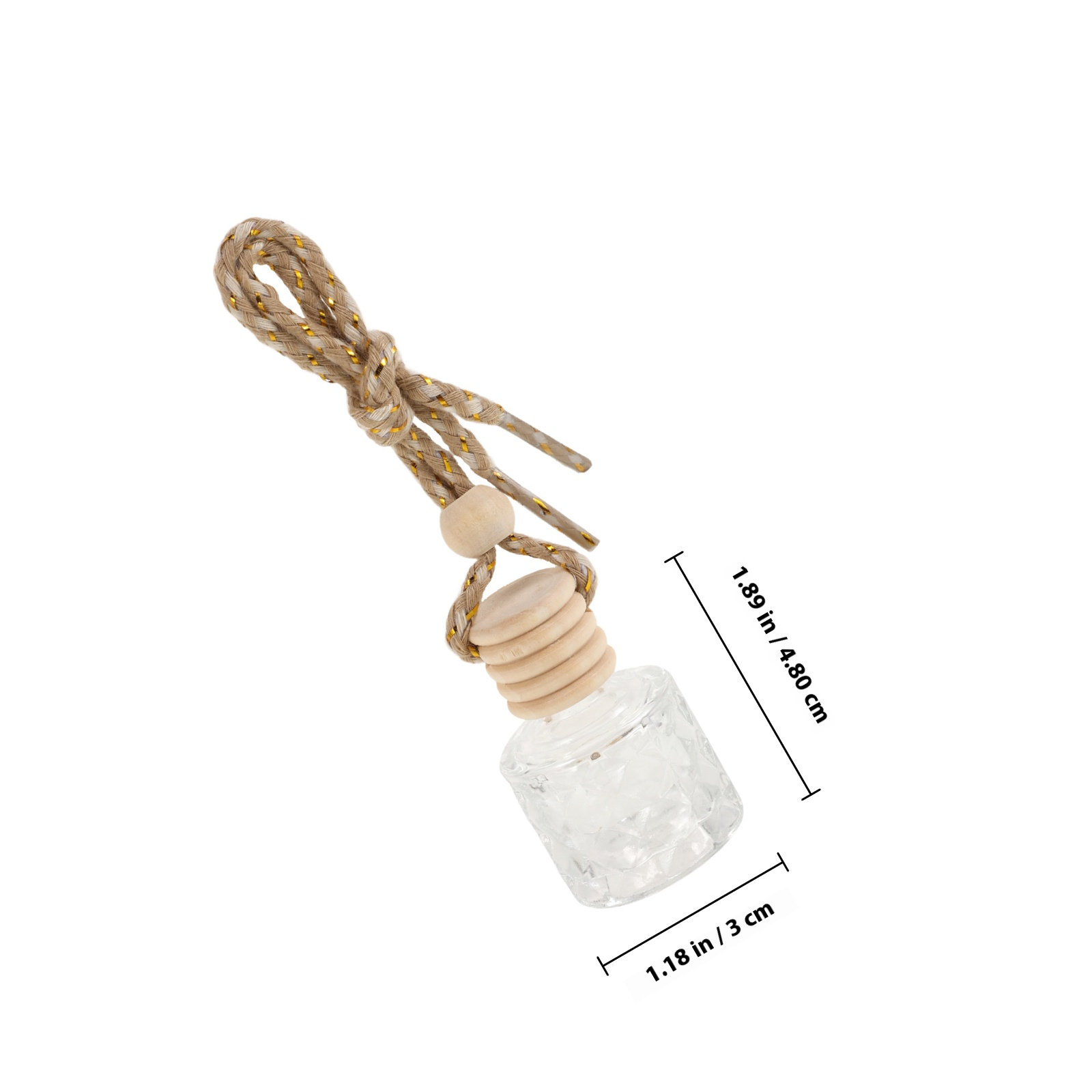 2 pcs Glass Essential Oil Bott - Car Air Freshener ulasan dan harga