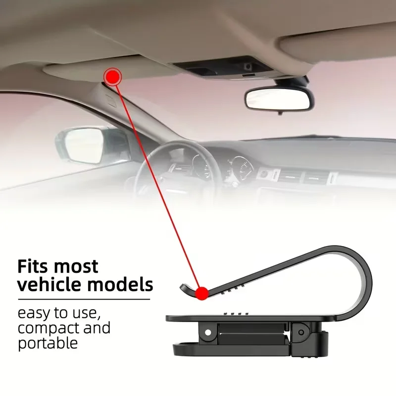 Car Sun Visor Sunglasses Clip  - Car Organizer ulasan dan harga